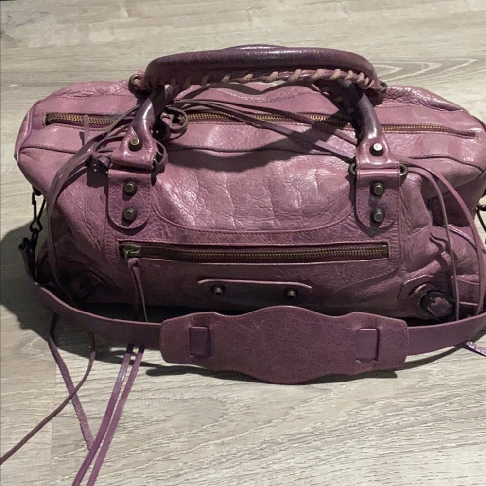 SOLD Balenciaga City Classic Stud Handbag Murier